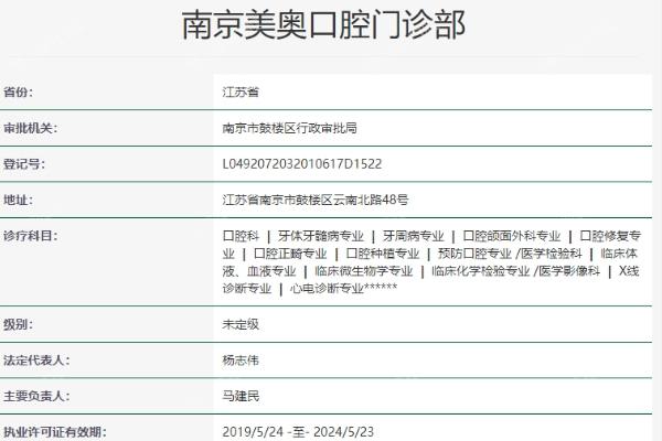 南京美奥口腔门诊部