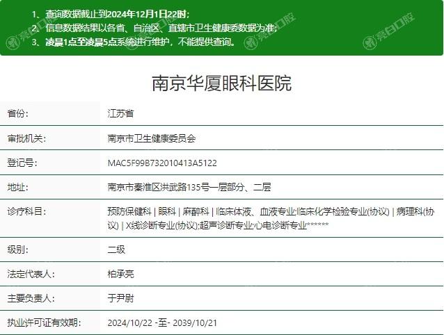 南京华厦眼科看眼要花多少钱？实地考察发现正规且价格适中