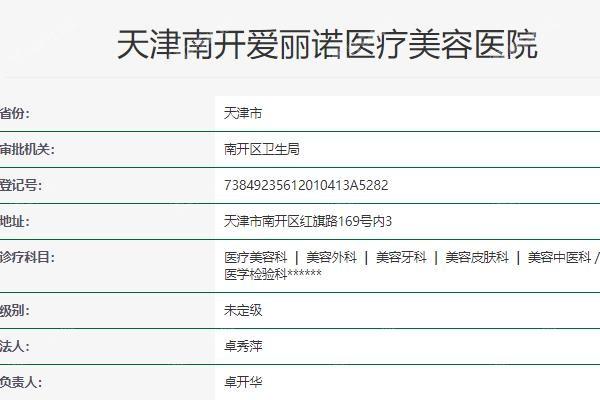 天津南开爱丽诺医疗美容医院靠谱吗？特色项目及口碑评价揭秘