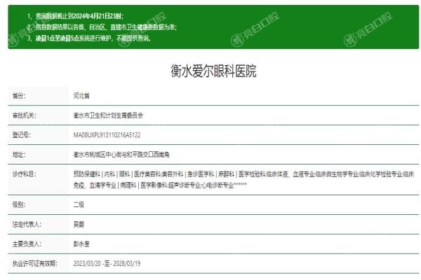 衡水爱尔眼科医院可靠吗？从医生技术 / 收费标准看综合实力如何
