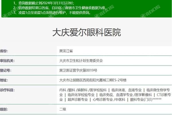 揭秘大庆爱尔眼科医院散光晶体怎么样？实力强且口碑可靠