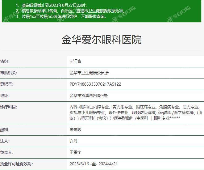 金华爱尔眼科医院实力怎样？从医生团队水平及先进设备看诊疗能力