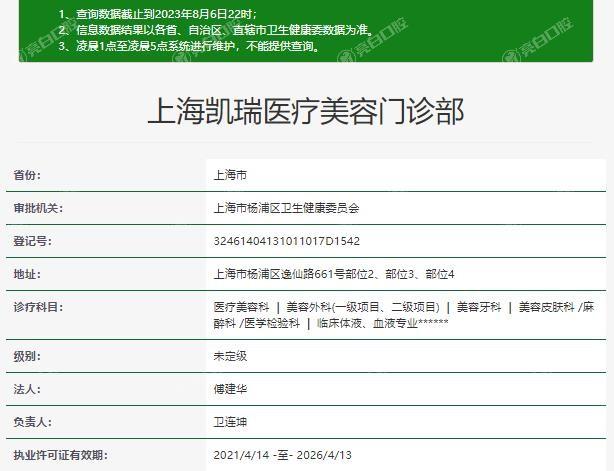 上海凯瑞医疗美容门诊部隆鼻可靠吗？医生团队强无隐形消费