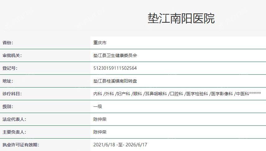 垫江南阳医院眼科费用详情，眼科基础检查与治疗价格一目了然