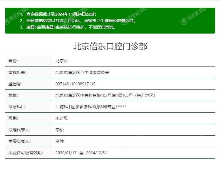 有人了解北京倍乐口腔吗？他家矫正牙齿效果超棒，医生超有耐心！